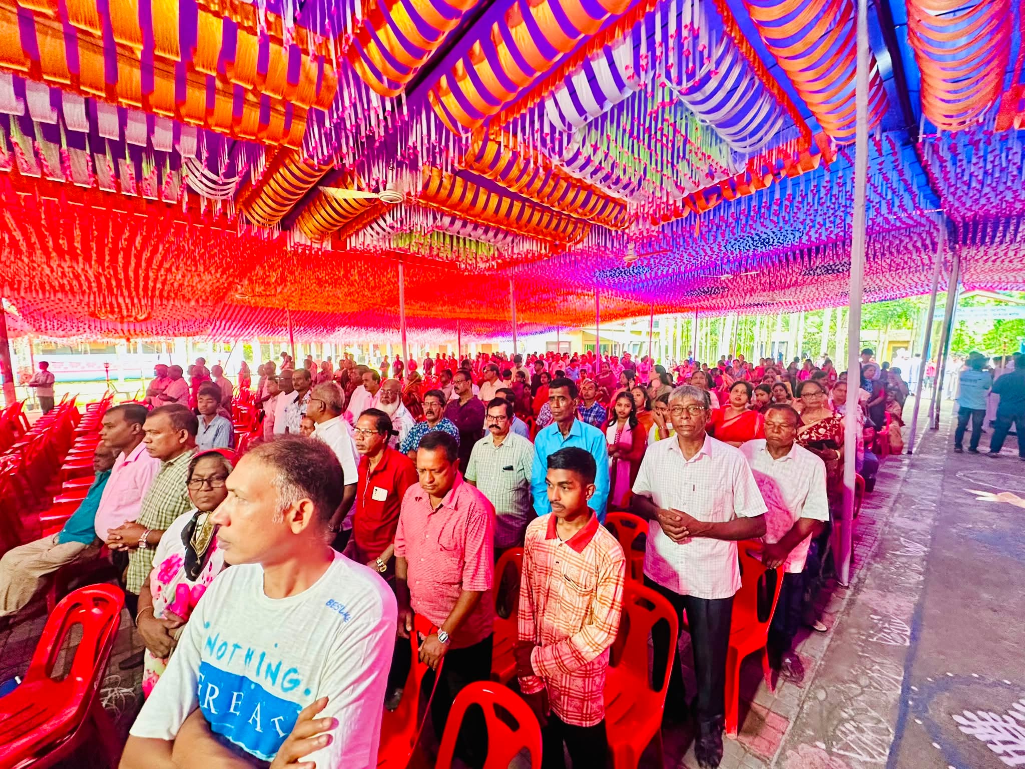 বিশপ পল গমেজকে নিজ ধর্মপল্লীতে সংবর্ধনা প্রদান করলেন