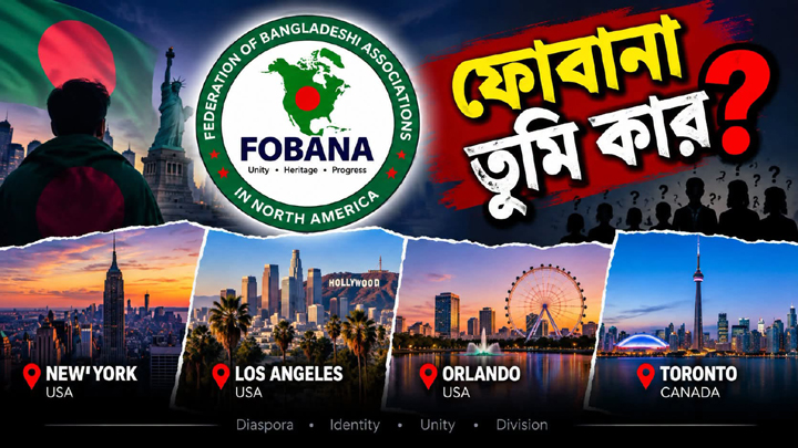 এবার উত্তর আমেরিকার ৪ রাজ্যে বিভক্ত ফোবানা সম্মেলন : নেই প্রচারণা অথচ সেরা সম্মেলনের প্রতিশ্রুতি! : উপেক্ষিত মিডিয়া
