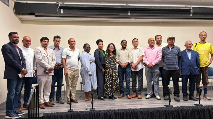হিলসাইড এভিনিউ কমিউনিটি ও ব্যবসায়ী নেতৃবৃন্দের সাথে কুইন্স বরো প্রেসিডেন্টর টাউন হল মিটিং