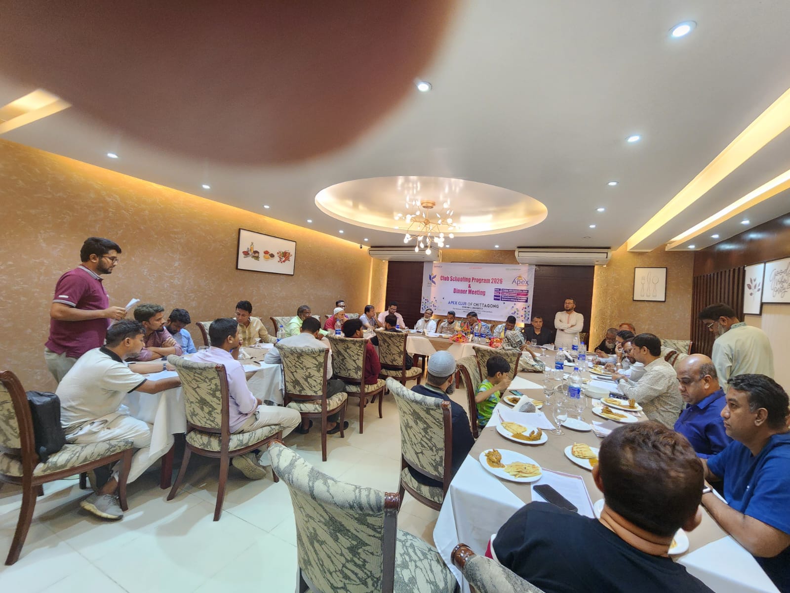 এপেক্স ক্লাব অব চিটাগং-এর ক্লাব স্কুলিং অনুষ্ঠিত