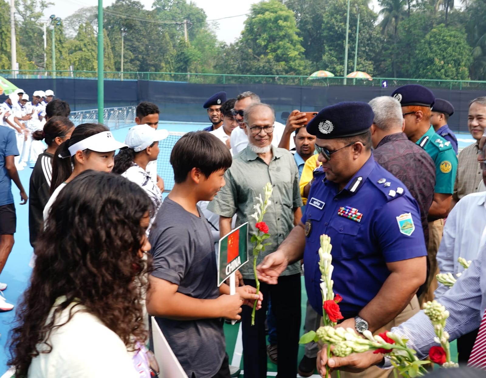 বর্ণাঢ্য আয়োজনে রাজশাহীতে শুরু হয়েছে ৩১তম রাজশাহী ইন্টারন্যাশনাল (অনূর্ধ্ব-১৮) জুনিয়র টেনিস চ্যাম্পিয়নশিপ উদ্বোধন